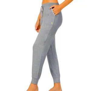 Kate Spade grey cuffed lounge pant size Large